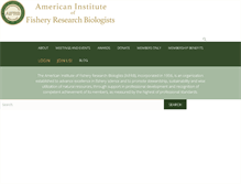 Tablet Screenshot of aifrb.org